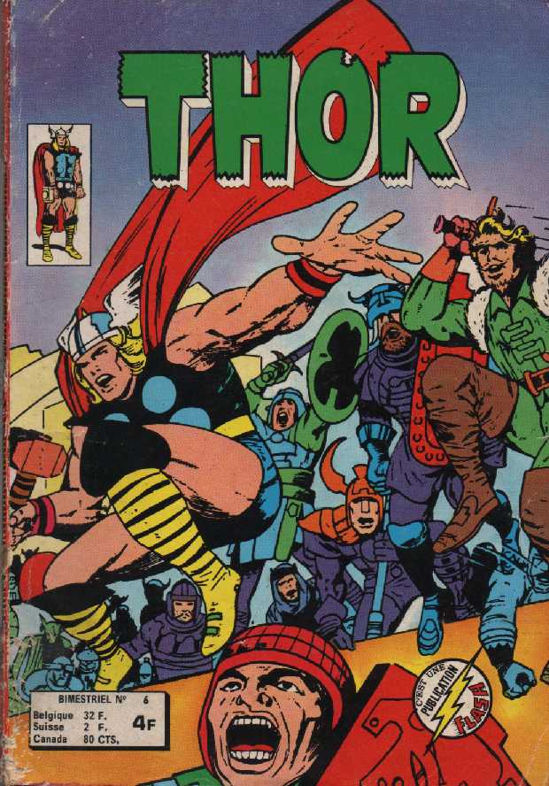 Scan de la Couverture Thor n 6